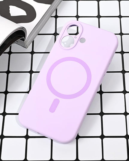 Maska za iPhone 17 6.3 lila Magsafe Pure color
