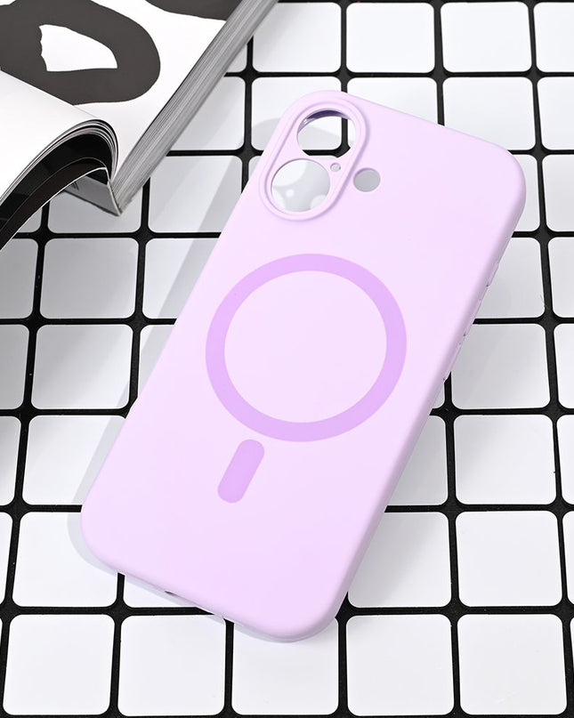 Maska za iPhone 17 6.3 lila Magsafe Pure color