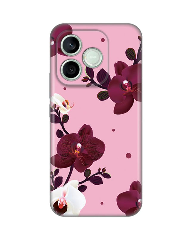 Maska za Honor 600 Lite Pink Orchid Silikonska Print Skin
