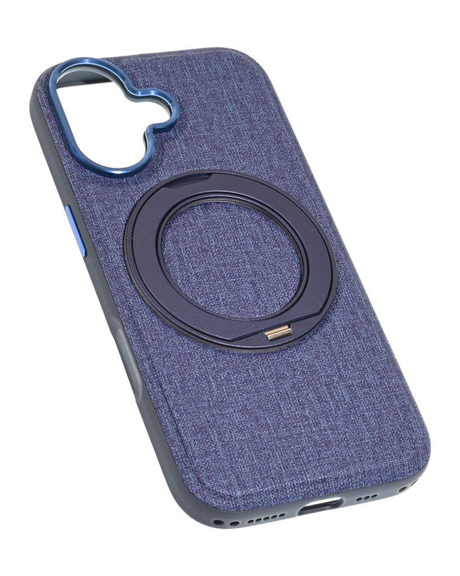 Maska za iPhone 17 6.3 Magsafe Textile plava