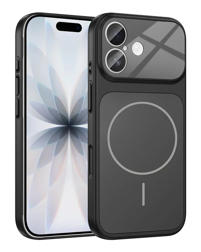 Maska za iPhone 16 6.1 crna Magsafe LookLike