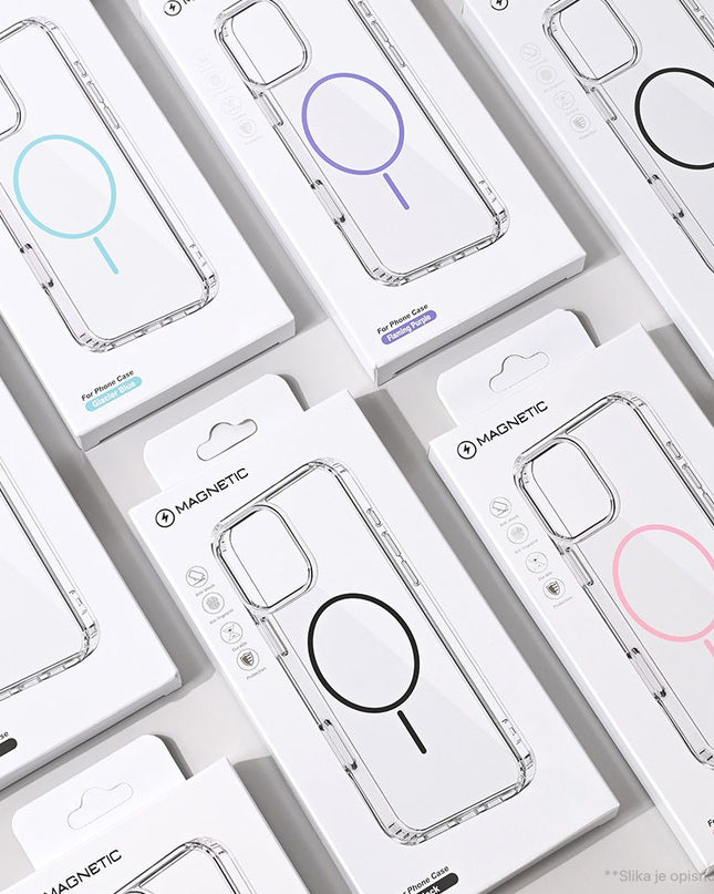 Maska za iPhone 17/18 6.3 plava Magsafe Color Line