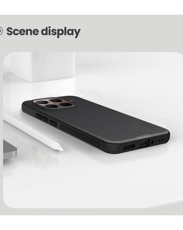 Maska za Xiaomi 15T Pro crna Nillkin Scrub Pro