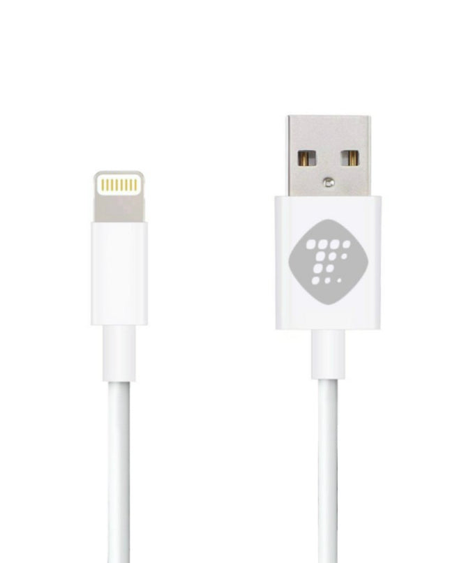 Data kabl Teracell Plus 2.4A za iPhone lightning beli 2m