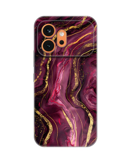 Maska za Honor 600 Burgundy Silikonska Print