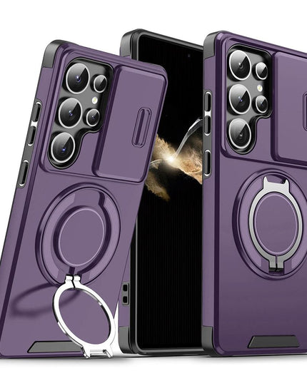Maska za Samsung S948B Galaxy S26 Ultra ljubicasta CamShield Ring stand