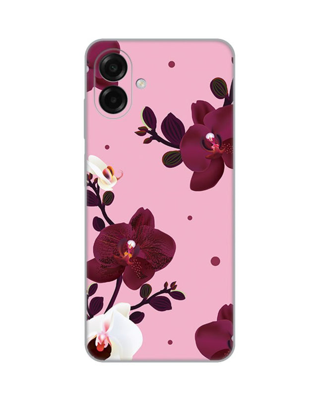 Maska za Samsung A075F Galaxy A07 Pink Orchid Silikonska Print Skin