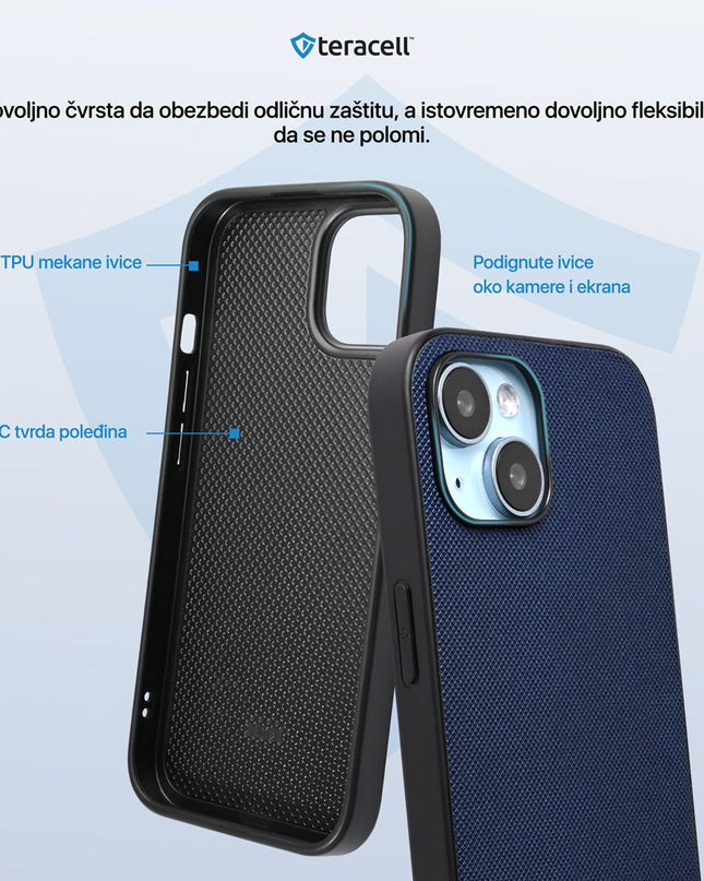Maska za iPhone 13 6.1 tamno zelena Teracell Scrub