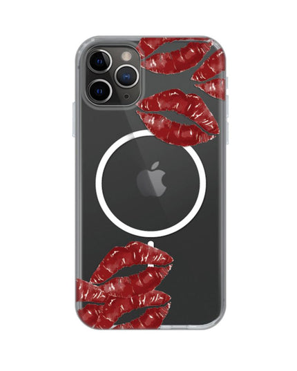 Maska za iPhone 11 Pro 5.8 Kisses Print Magsafe