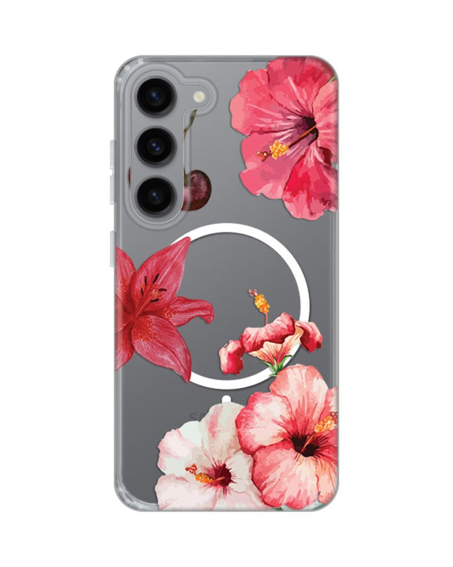 Maska za Samsung S911B Galaxy S23 Hibiscus Print Magsafe