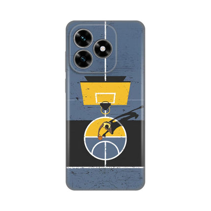 Maska za Honor X5c Plus Court Silikonska Print Skin
