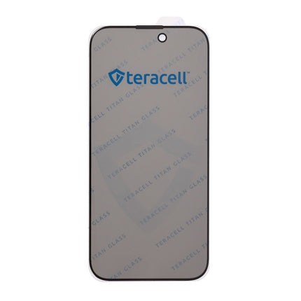 Zastitno staklo Tempered Glass Privacy Teracell Titan 2.5D za iPhone 14 Pro Max 6.7 crni