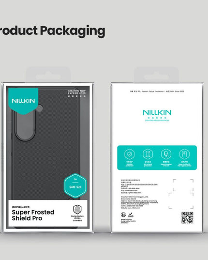 Maska za Samsung S941B Galaxy S26 crna Nillkin Scrub Pro