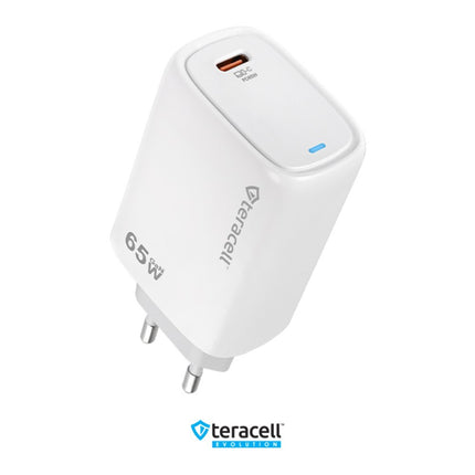 Kucni punjac Teracell Evolution TC-20, GAN, PD Fast charging 65W beli CE