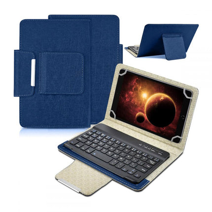 "Maska sa Bluetooth Tastaturom Leather za Tablet 10"" Univerzalna plava"