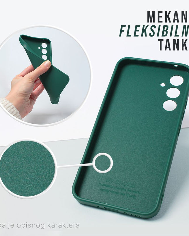 Maska za Samsung A576B Galaxy A57 5G tamno plava 3D Camera