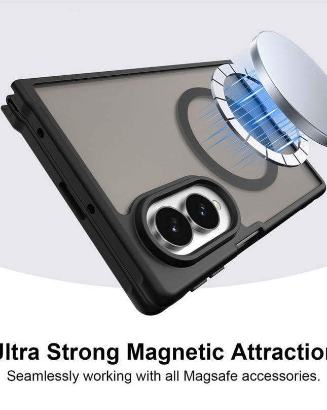Maska za Samsung Galaxy Z Fold 8 Magsafe Fold ljubicasta