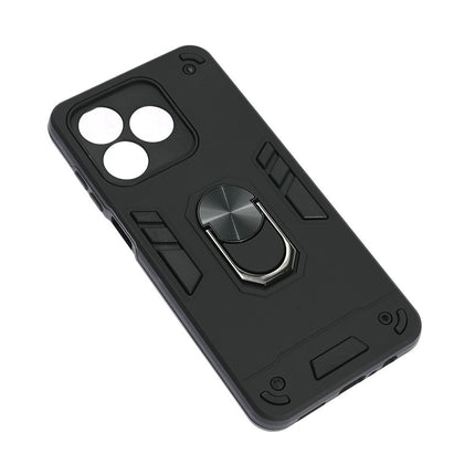 Maska za Honor X5c Plus crna Hard Ring