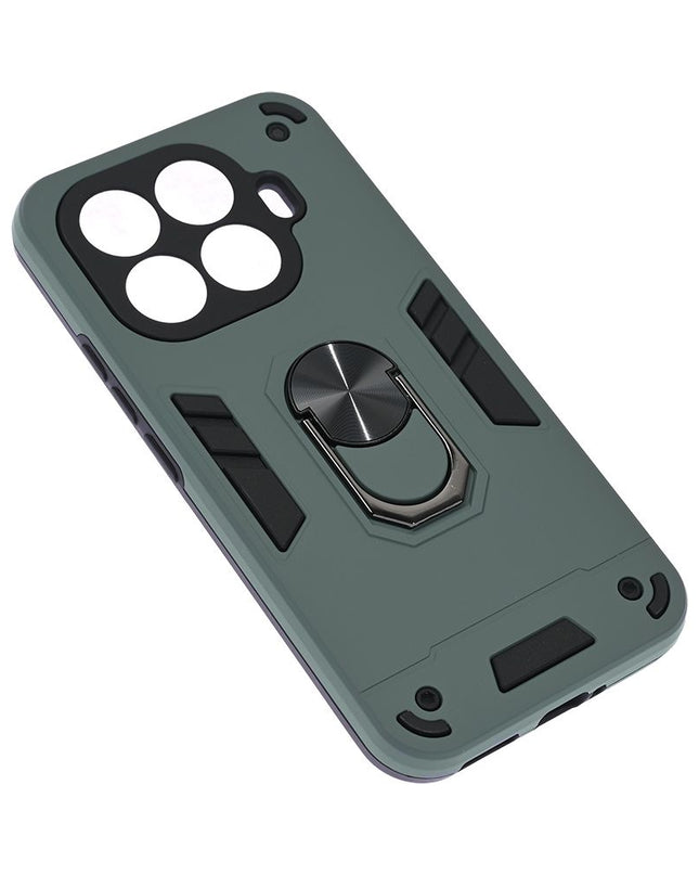 Maska za Xiaomi 15T Pro tamno siva Hard Ring