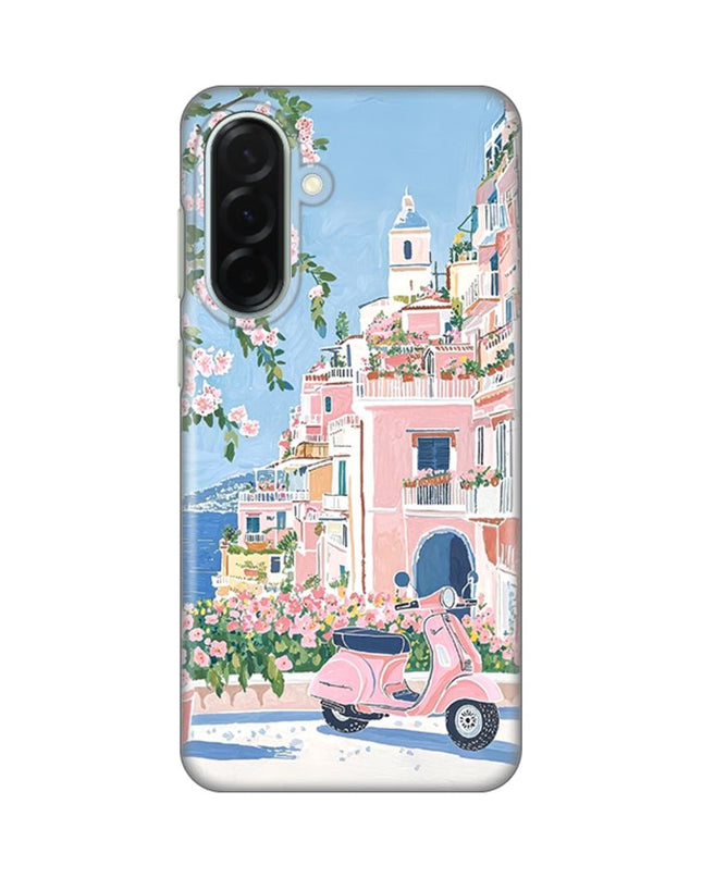 Maska za Samsung A366B Galaxy A36 5G Pink Italy Silikonska Print