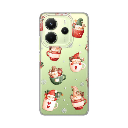 Maska za Xiaomi Redmi Note 14 4G (SRB) Ho Ho Ho Silikonska Print