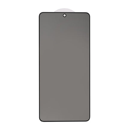 Zastitno staklo Tempered Glass Privacy 2.5D full glue za Samsung S937B Galaxy S25 Edge crni (fingerprint unlock)