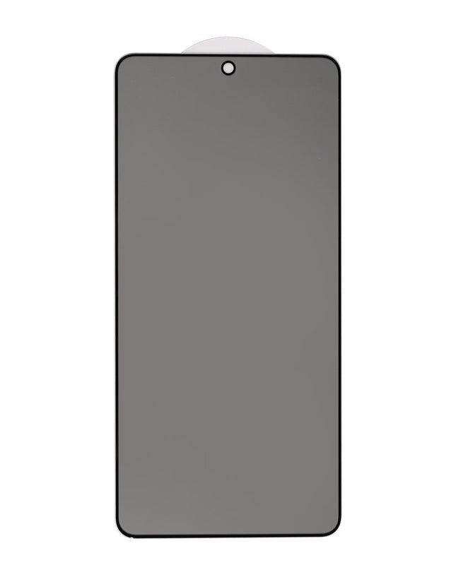 Zastitno staklo Tempered Glass Privacy 2.5D full glue za Samsung S937B Galaxy S25 Edge crni (fingerprint unlock)