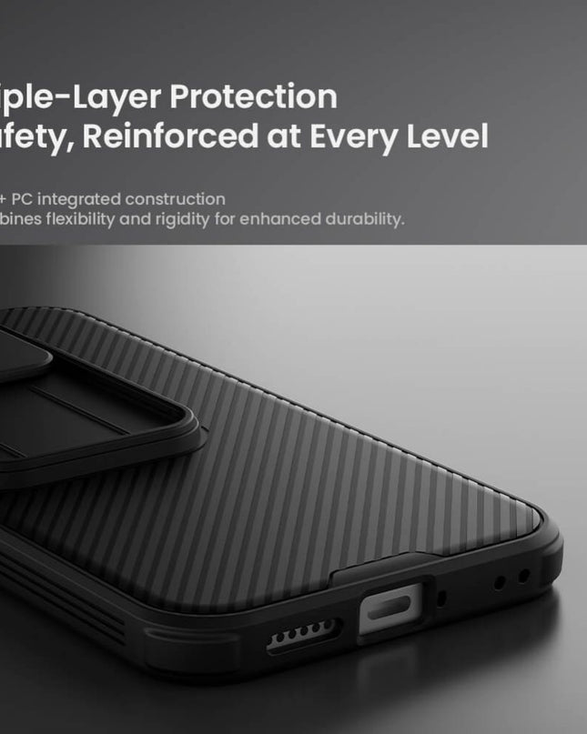 Maska za Xiaomi 17T Pro crna Nillkin CamShield Pro