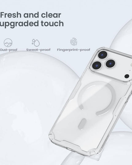 Maska za iPhone 17 Pro Max 6.9 transparent Nillkin Nature Pro Magnetic