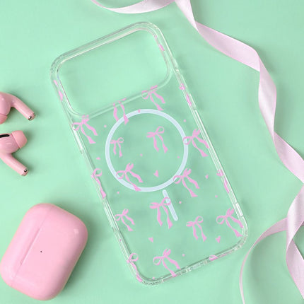 Maska za iPhone 17 Pro Max 6.9 Cute Bow Print Magsafe