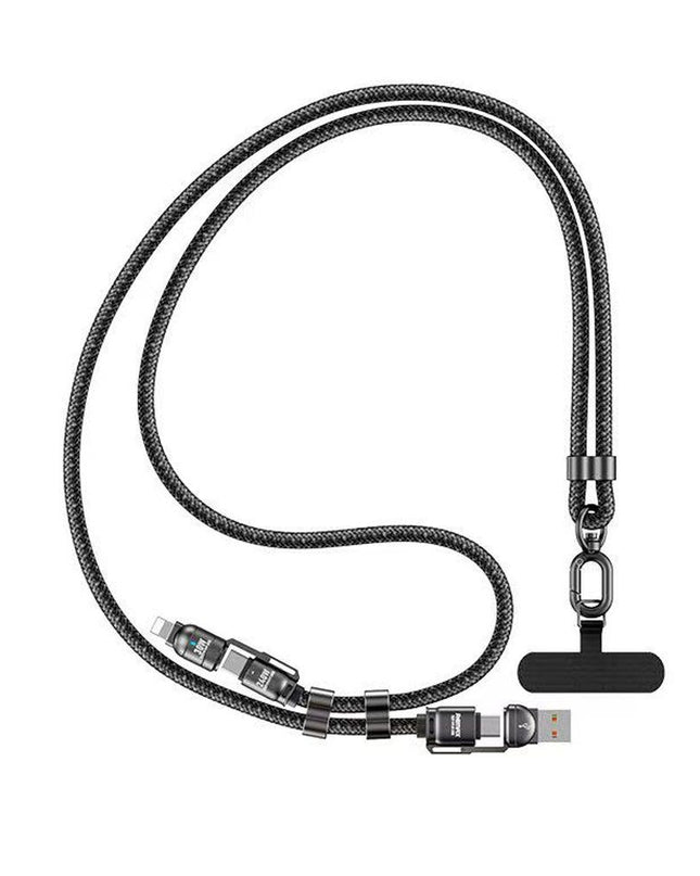 Crossbody visenamenski data kabl REMAX Vanguard 240W C7(A+C-C+L) 1,5m