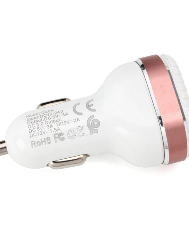 Auto punjac KONFULON C28A 3xUSB QC 3.0 18W
