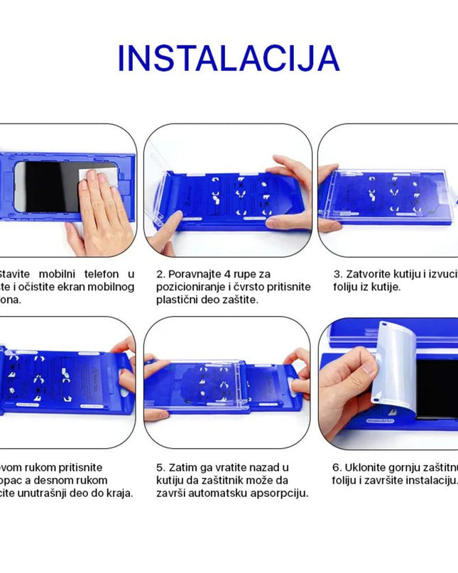 Zastita ekrana PET 0.13mm 6H Box za Samsung G998B Galaxy S21 Ultra