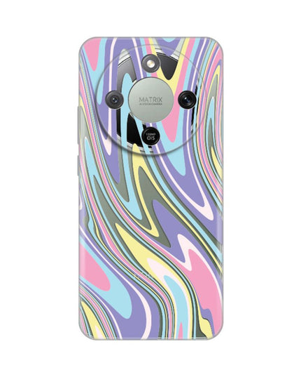 Maska za Honor Magic 8 Lite Liquid Dream Silikonska Print Skin