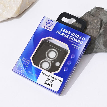 Zastita za kameru Diamond za iPhone 17 6.3 crna