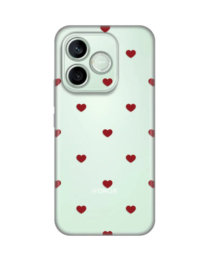 Maska za Honor 600 Lite Red Hearts Silikonska Print