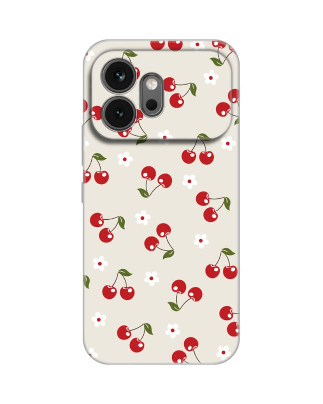 Maska za Honor 600 Cherry and Flowers Silikonska Print