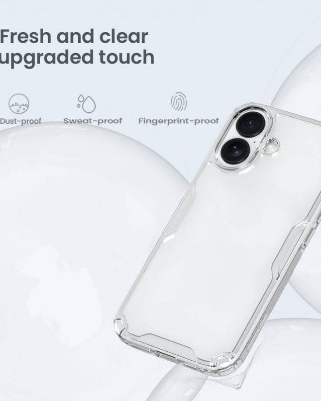 Maska za iPhone 17 6.3 transparent Nillkin Nature Pro