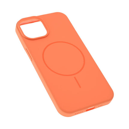 Maska za iPhone 15 6.1 narandzasta Magsafe Pure color
