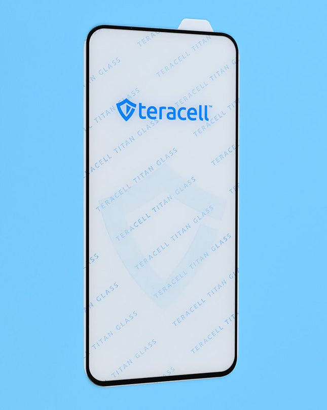 Zastitno staklo Tempered glass Teracell Titan 2.5D za Samsung S901B Galaxy S22/S911B Galaxy S23 crni (fingerprint unlock)