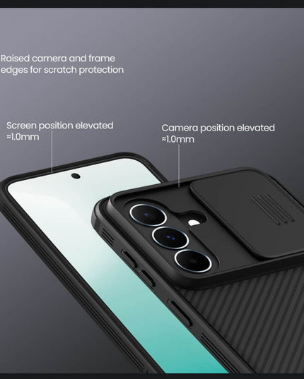 Maska za Samsung A376B Galaxy A37 5G crna Nillkin CamShield Pro