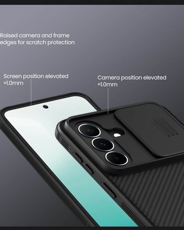 Maska za Samsung A376B Galaxy A37 5G crna Nillkin CamShield Pro
