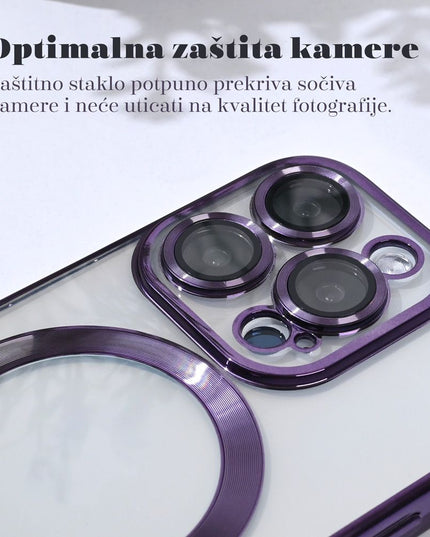 Maska za Samsung A576B Galaxy A57 5G ljubicasta Magsafe Lux