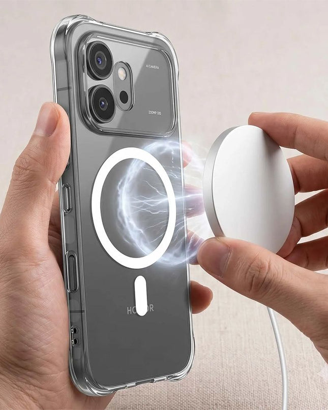 Maska za Honor 600 transparent Magsafe Ice Cube