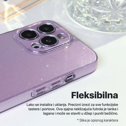 Maska za Samsung A175F Galaxy A17 crna Sparkle Dust