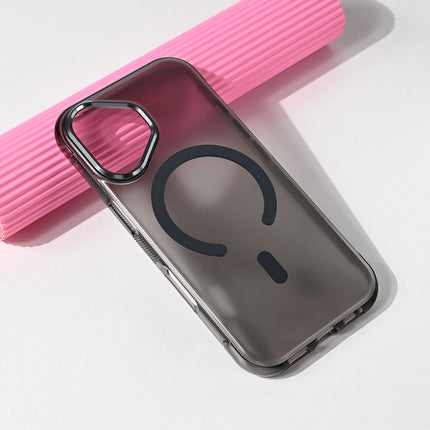 Maska za iPhone 16 6.1 crna Magsafe Glow