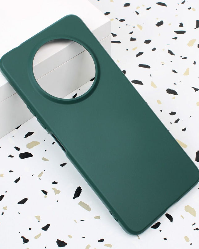 Maska za Xiaomi Redmi A3 tamno zelena Shell Velvet