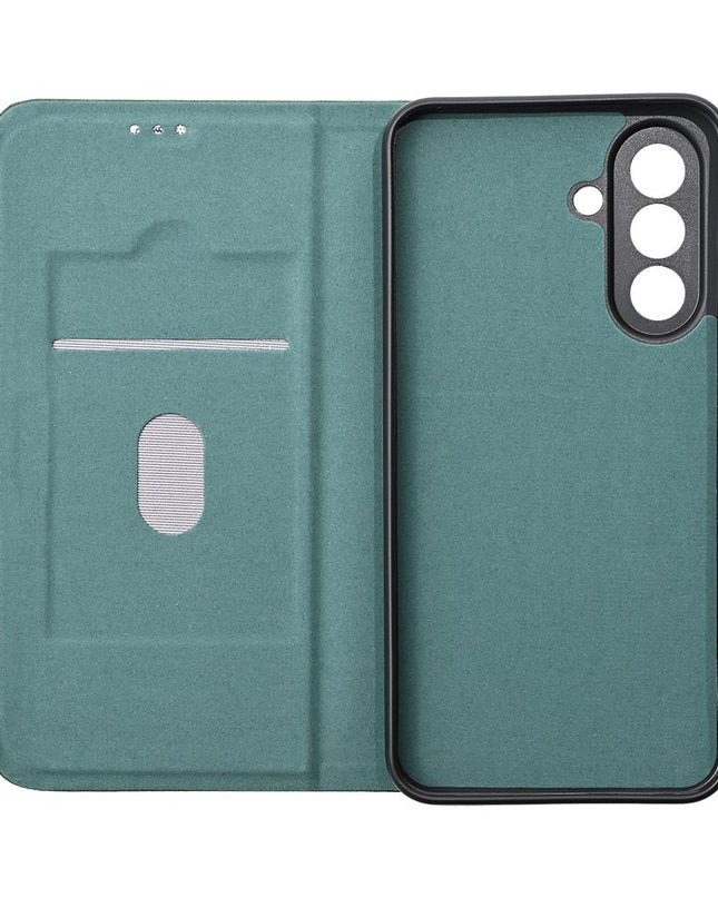 Maska za Samsung Galaxy A57 5G Teracell Elegant Flip tamno zelena
