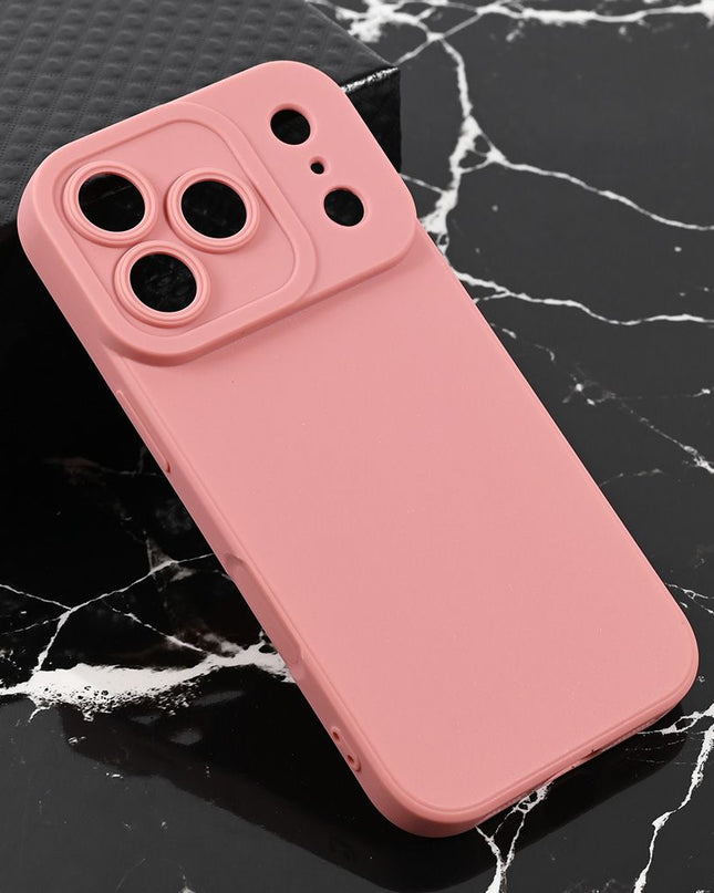 Maska za iPhone 17 Pro 6.3 mat tamno roze Teracell Giulietta
