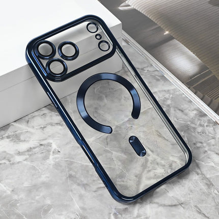 Maska za iPhone 17 Pro Max 6.9 plava Magsafe Lux